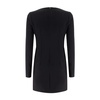 Stretch Crepe Long Sleeve Dress
