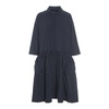 Poplin Dress with Oversized Fit