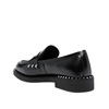 Studded Leather Loafers