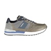 Polyester Sneakers with Laces and Logo Detailing