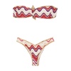 Metallic Bikini Set with Padded Top