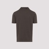 Brown T-Shirt with Silk Blend