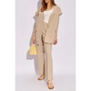 Dene pleat-front trousers