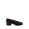 Tabi Ballerina Shoes Black Leather