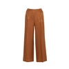 Silk Jacquard Straight Leg Pants