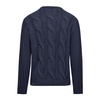 Men`s Wool Knit Round Neck Pullover