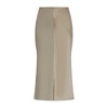 Skirt with stitching