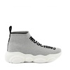 Gray/Black Low Sneakers