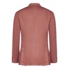 Pink Double-Breasted Linen Jacket