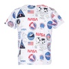 White All Over Print Tee