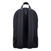 Black Nylon Backpack with Leather Trims
