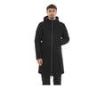 Hooded Wool Blend Coat with Pockets