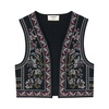 Vest with Embroidery