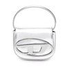 Iconic mini bag in mirrored leather
