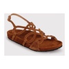 Ornate Band Open Flat Sandal