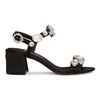 Crystal Black Sandal