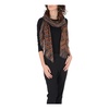 Multicolor Wool Blend Stole