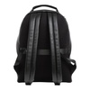 Stylish Zip Closure Plain Pattern Backpack