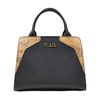 Print Design Shoulder Handbag Women Black