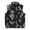 Black Jacquard Sleeveless Vest Liner