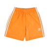 Orange 3-Stripes Swim Shorts
