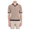 Tennis-inspired Dove Grey Polo Shirt