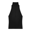 Sleeveless Turtleneck Blouse
