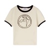 Hand Drawn Emblem Baby Tee