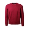 Red Wool Crew-Neck Sweater