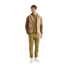 Brown Geo Classic Padded Vest