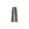 Animalier Print WideLeg Trousers
