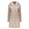 Goose Down Hooded Jacket with Zip