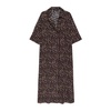 Sophisticated Leo Midi Dress