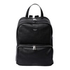 Black Backpack with Multiple Compartments