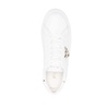 White and Silver Sneakers for Women