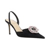 Rhinestone Stiletto Heel Pumps