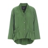 Ruched Poplin Jacket Treetop