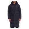 Quilted Long Coat with Goretex