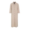Lazy Linen Dress Dusty Quartz