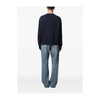 Navy Blue Crew Neck Sweatshirt