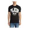 Patterned Skull Logo Tee