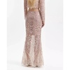 Sequin Paisley Maxi Skirt
