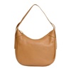 Caramel Leather Shoulder Bag