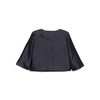 Navy Blue Jacket with Hook Fastening