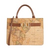 3D Geo Handbag with Removable Shoulder Strap