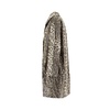 Leopard Print Nylon Coat