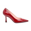 Red Patent Decolté