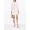 Powder Tweed Check Jacket with Sequin Embellishment