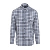 Blue and White Shirt