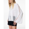 White Bow Collar Shirt Long Sleeves